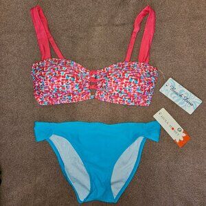 LAST CHANCE Bundle of Womens Bikini Sets, NWT lot of 5, size 12 (large) for $40